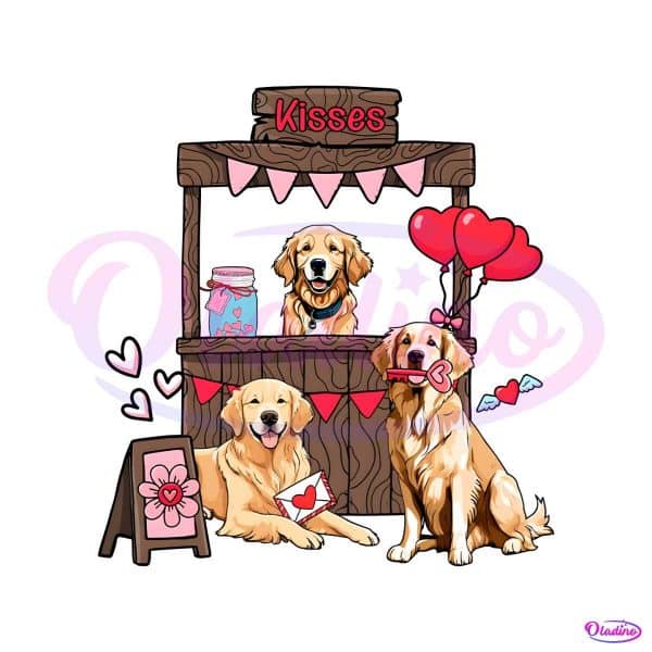 cute-valentines-golden-retriever-kisses-png