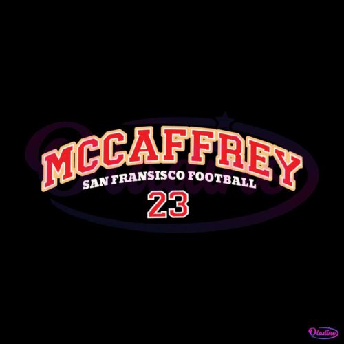 christian-mccaffrey-san-francisco-football-svg