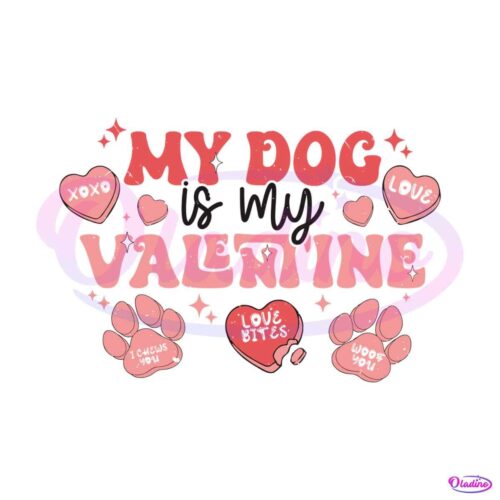 groovy-my-dog-is-my-valentine-svg