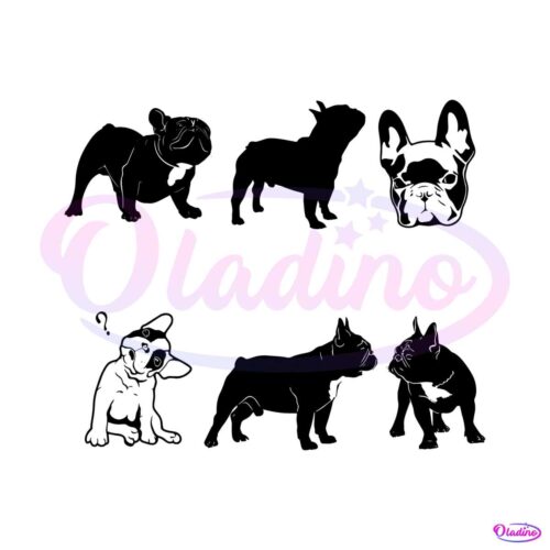 french-bulldog-silhouette-svg-bundle