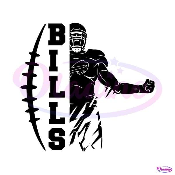 bills-football-player-svg-digital-download