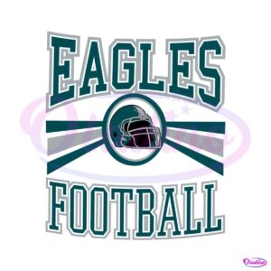 retro-eagles-football-helmet-svg-digital-download