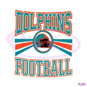 retro-dolphins-football-helmet-svg-digital-download