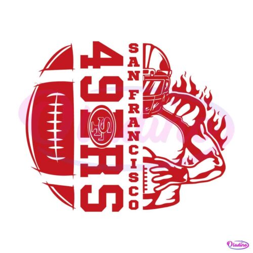 san-francisco-49ers-football-player-svg-digital-download