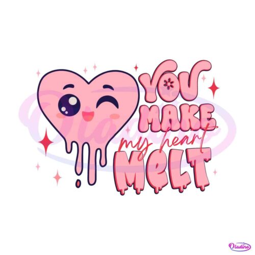 cute-you-make-my-heart-melt-svg