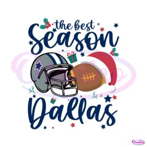 the-best-season-dallas-christmas-svg-digital-download