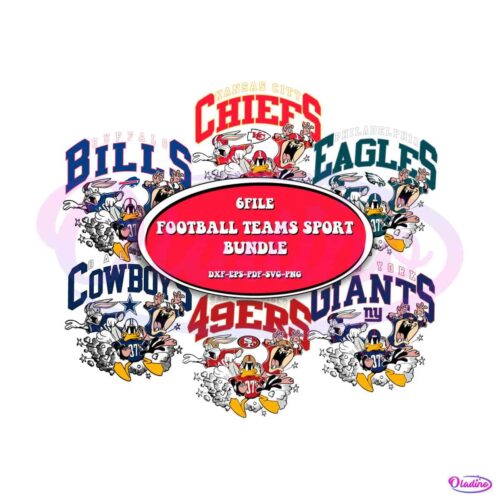 football-teams-sport-bundle-svg