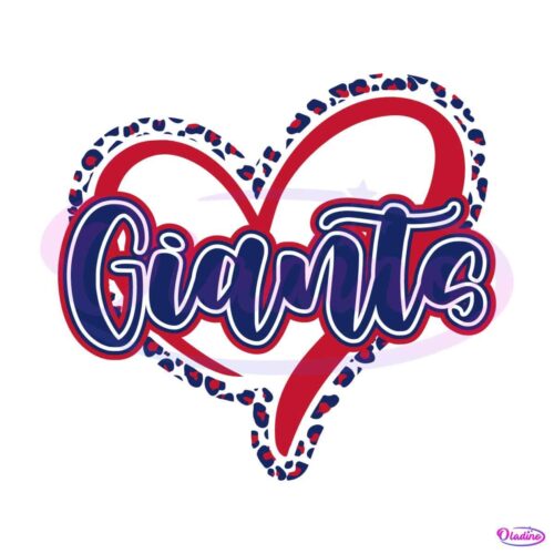 giants-heart-leopard-pattern-svg-digital-download