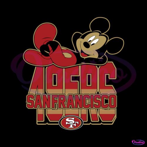 mickey-mouse-and-san-francisco-49ers-football-team-svg