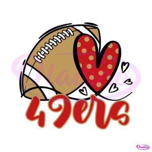 49ers-football-heart-svg-cricut-digital-download