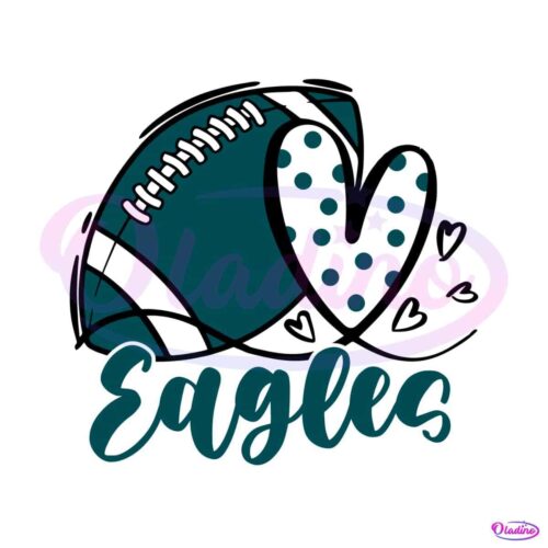 eagles-heart-football-svg-digital-download