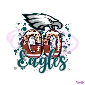 go-eagles-leopard-pattern-svg-digital-download