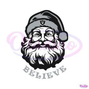 santa-claus-believe-las-vegas-raiders-svg