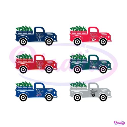 christmas-tree-truck-believe-nfl-team-svg-bundle