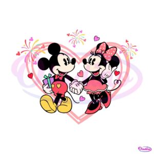 valentine-mouse-hearts-mickey-minnie-svg