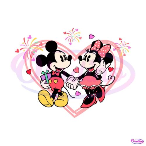 valentine-mouse-hearts-mickey-minnie-svg