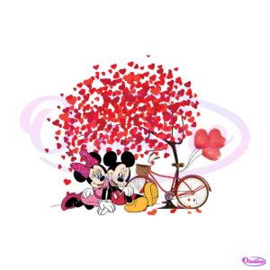 mickey-and-minnie-tree-love-png