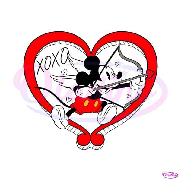mouse-heart-valentine-mickey-xoxo-svg