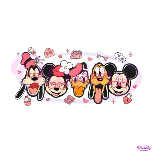 disneyland-mickey-and-friends-valentine-png