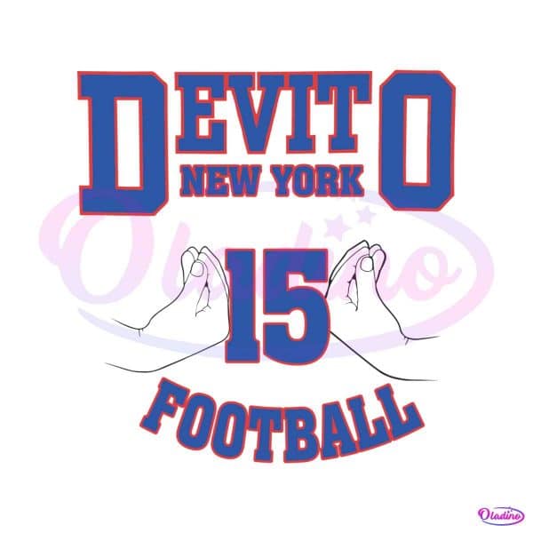 tommy-devito-new-york-football-svg