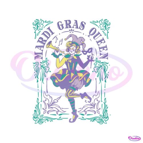 vintage-mardi-gras-queen-carnival-svg