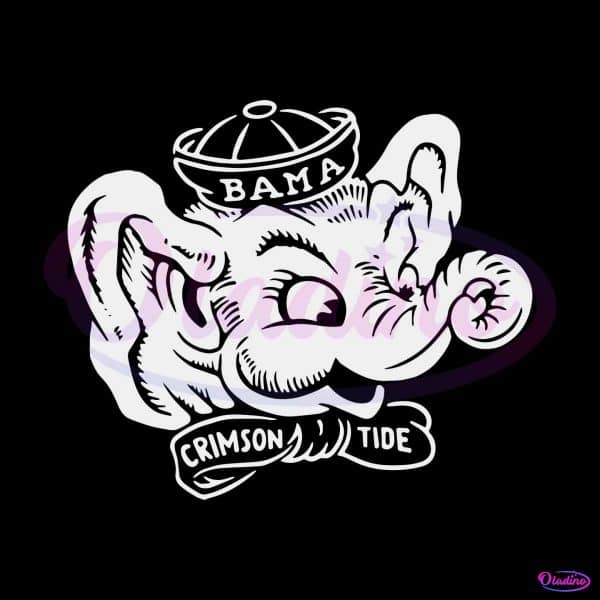 alabama-crimson-tide-elephant-logo-svg