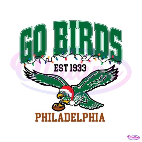 go-birlds-philadelphia-christmas-svg-digital-download