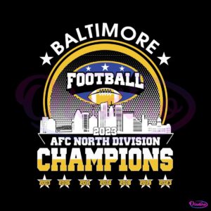 baltimore-ravens-2023-afc-north-champions-svg