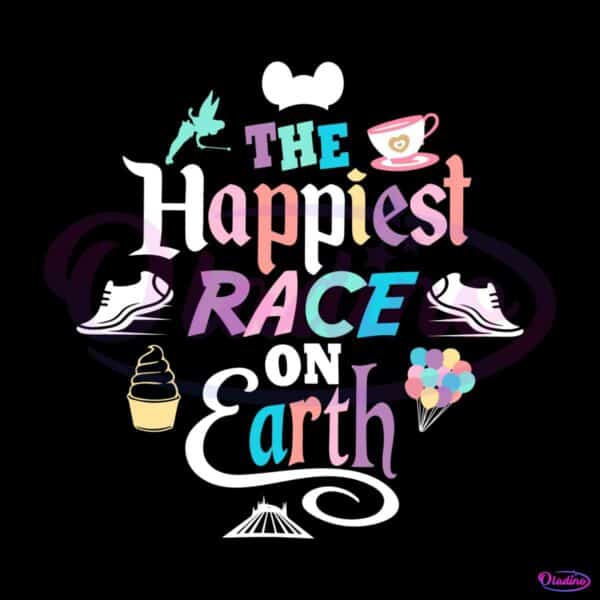 the-happiest-race-on-earth-rundisney-svg