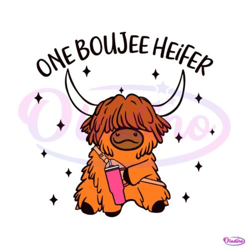 highland-cow-stanley-one-boujee-heifer-svg