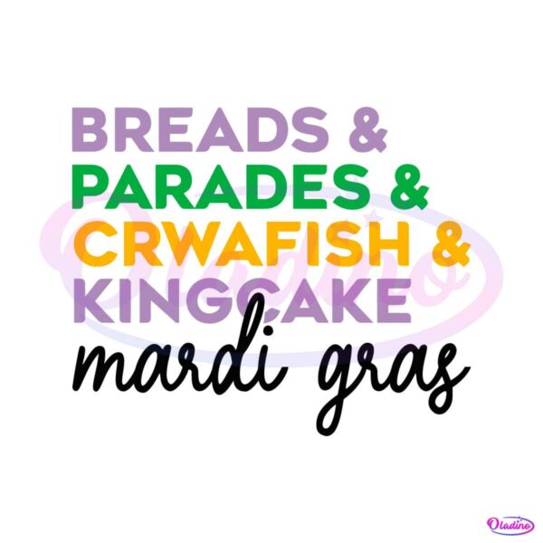 breads-parades-crawfish-kingcake-svg