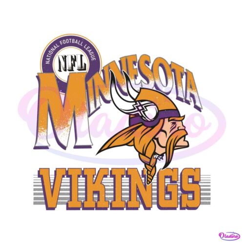 vintage-minnesota-vikings-national-football-league-svg