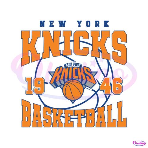 vintage-new-york-knicks-1946-basketball-svg