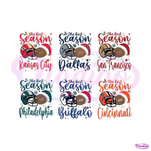 the-best-season-nfl-christmas-svg-bundle