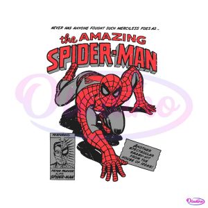 Vintage 90s Marvel The Amazing Spider Man Svg Cutting File