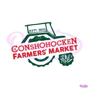 Conshohocken Farmers Market SVG Graphic Design Files