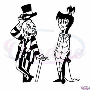 Beetlejuice Movie Character Halloween SVG Graphic Designs Files