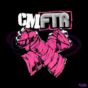 CM Punk and CMFTR Wrestling SVG Cutting Digital File