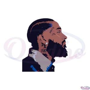 Nipsey Hussle SVG Best Graphic Designs Cutting Files
