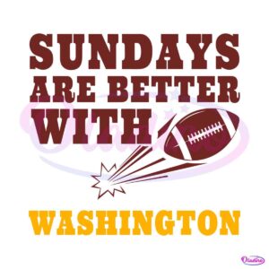 sundays-are-better-with-washington-svg