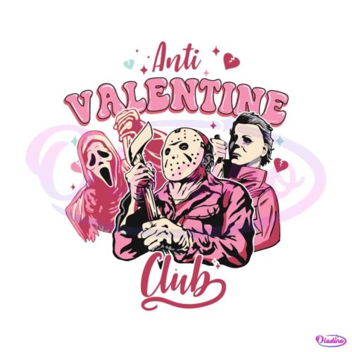 anti-valentine-club-ghostface-svg