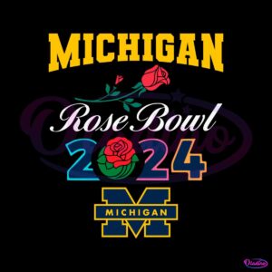 michigan-rose-bowl-2024-football-svg-digital-download