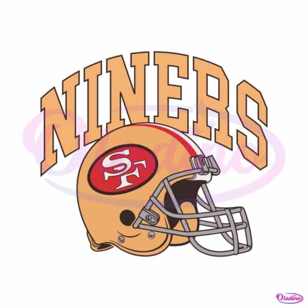 san-francisco-49ers-niners-helmet-svg