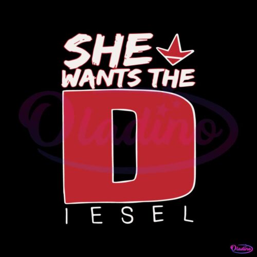 she-wants-the-diesel-logo-svg