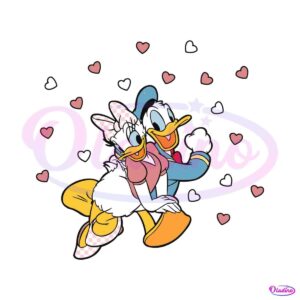 vintage-donald-and-daisy-happy-valentine-svg