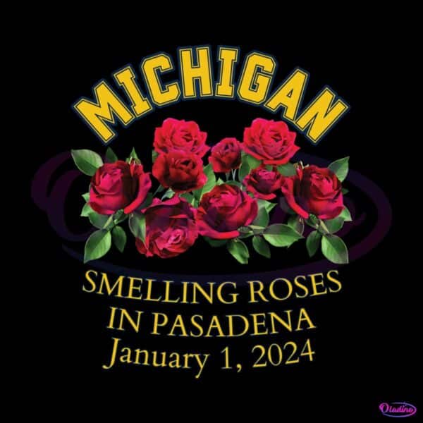 michigan-wolverines-smelling-roses-in-pasadena-png