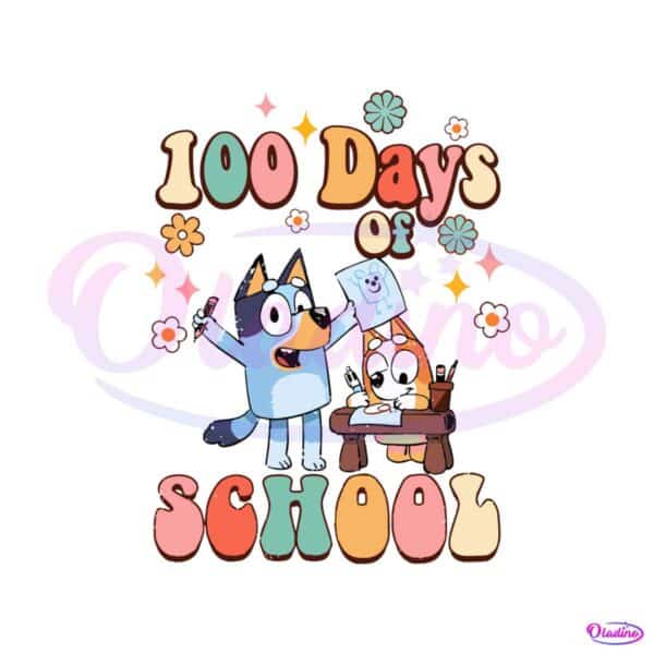 100-days-of-school-bluey-and-bingo-svg