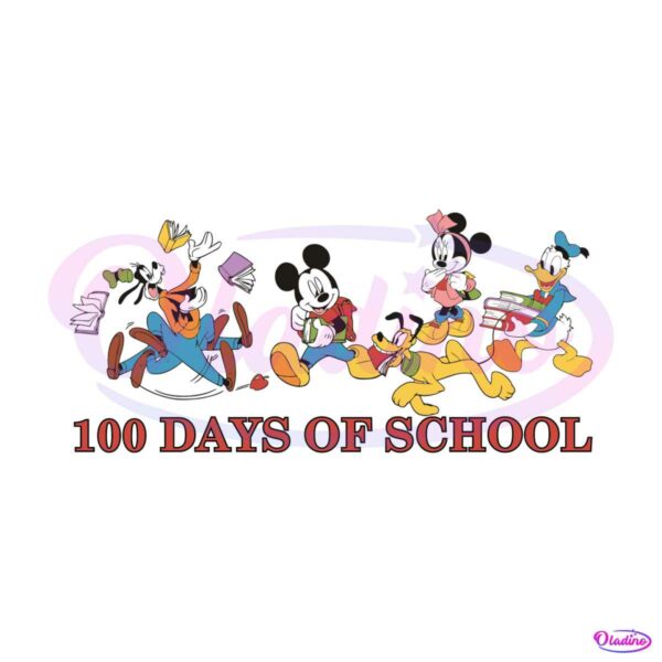 disney-mickey-and-friends-100-days-of-school-svg
