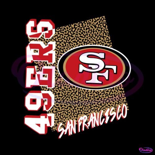 san-fracisco-49ers-leopard-svg-digital-download