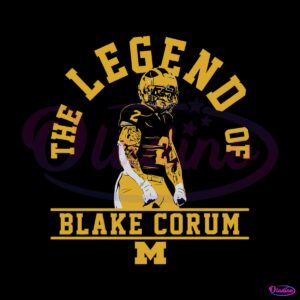 michigan-football-the-legend-of-blake-corum-svg